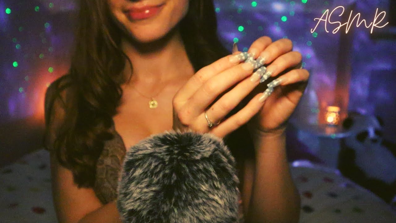 ASMR | Fast and Aggressive Nail Tapping with Mouth Sounds