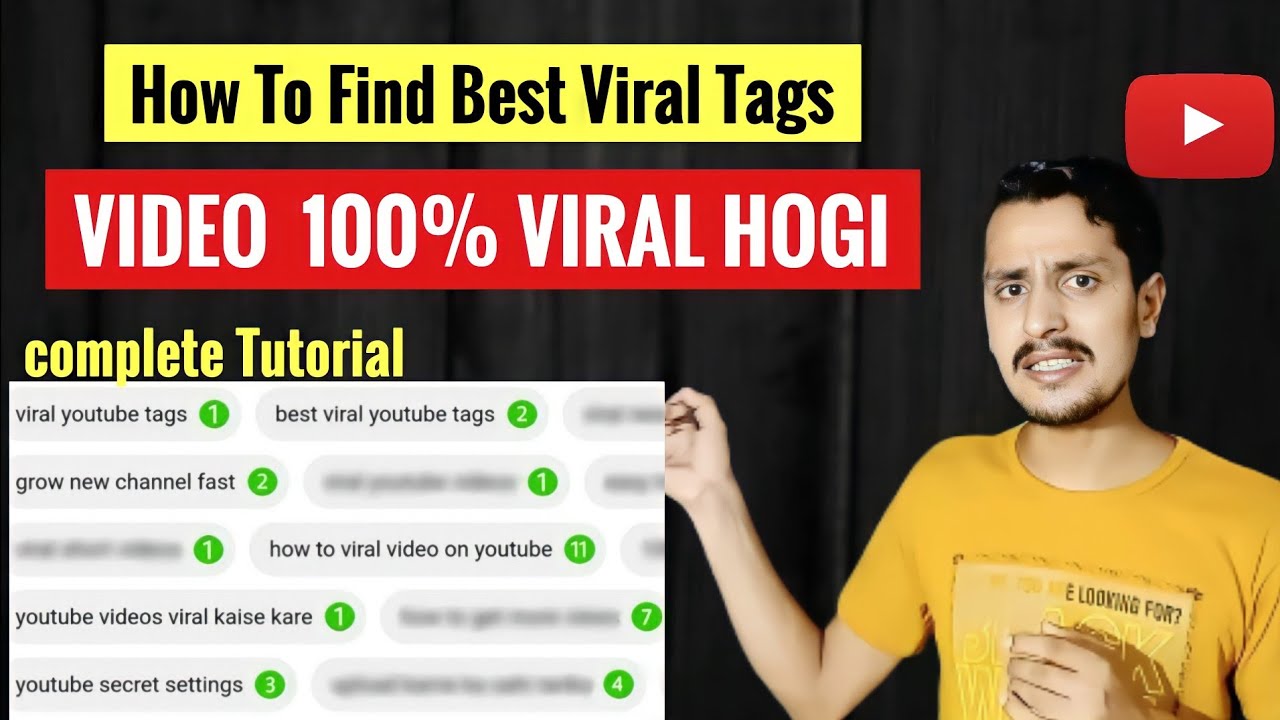 How to Find Best VIRAL TAGS for YouTube Video🔥| Search Viral Tags without Google Ads Keyword Planner
