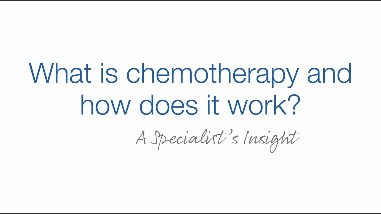What is chemotherapy and how does it work?