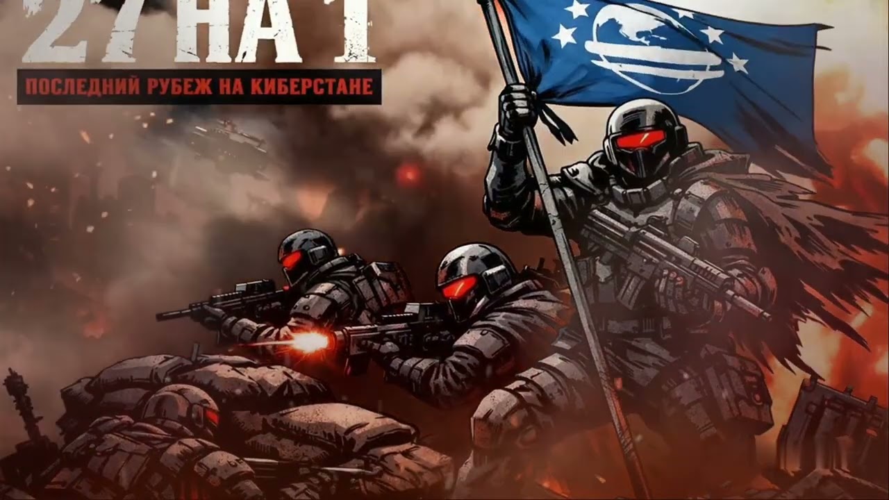 27 на 1 - Helldivers 2 song, Битва за Киберстан (Rus)