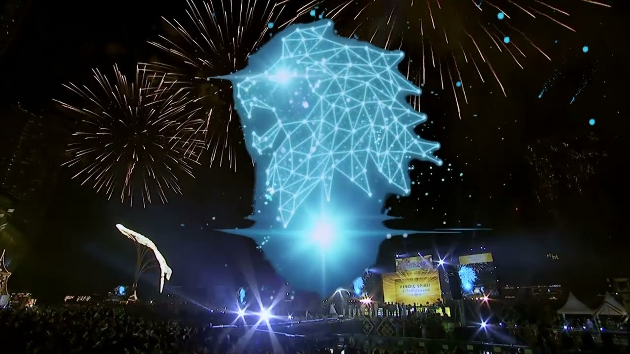 ICONSIAM Fireworks Show at The Amazing Thailand Countdown 2023