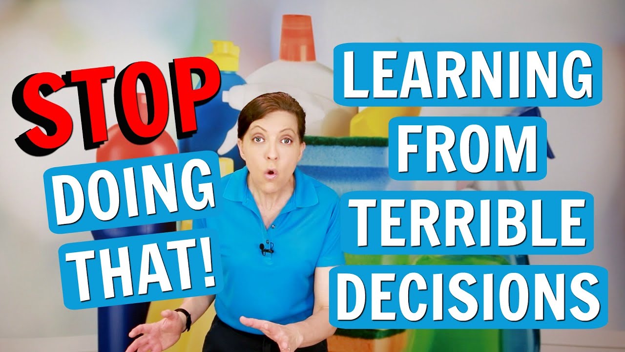 Biggest Mistakes House Cleaners Learn From - Don't Reinvent The Mistake Wheel
