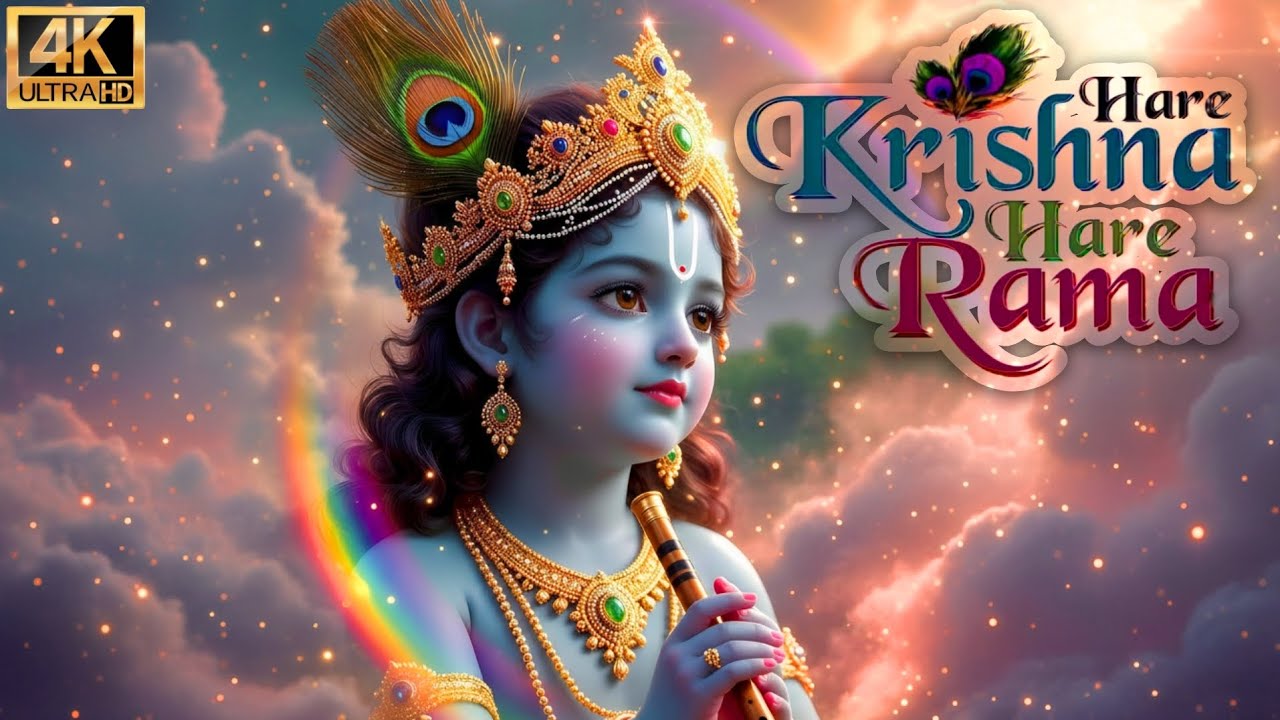 🔱HARE KRISHNA HARE RAMA MANTRA ॐ Powerful Krishna Kirtan ॐ Best Bhajan 2025🔱