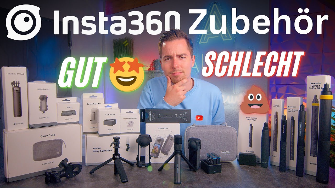 Insta360 Zubehör: Das brauchst du WIRKLICH!