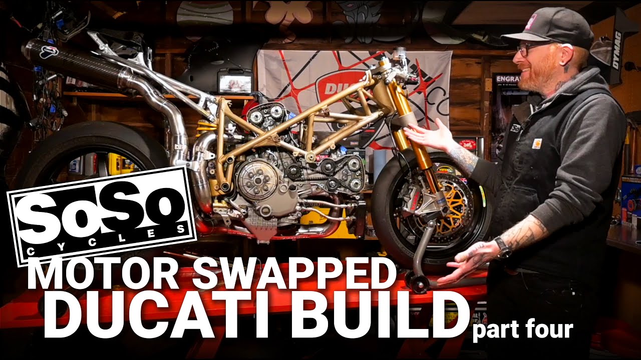 SoSo Ducati 916 Build Part 4: Wheels, Brakes and Exhaust!