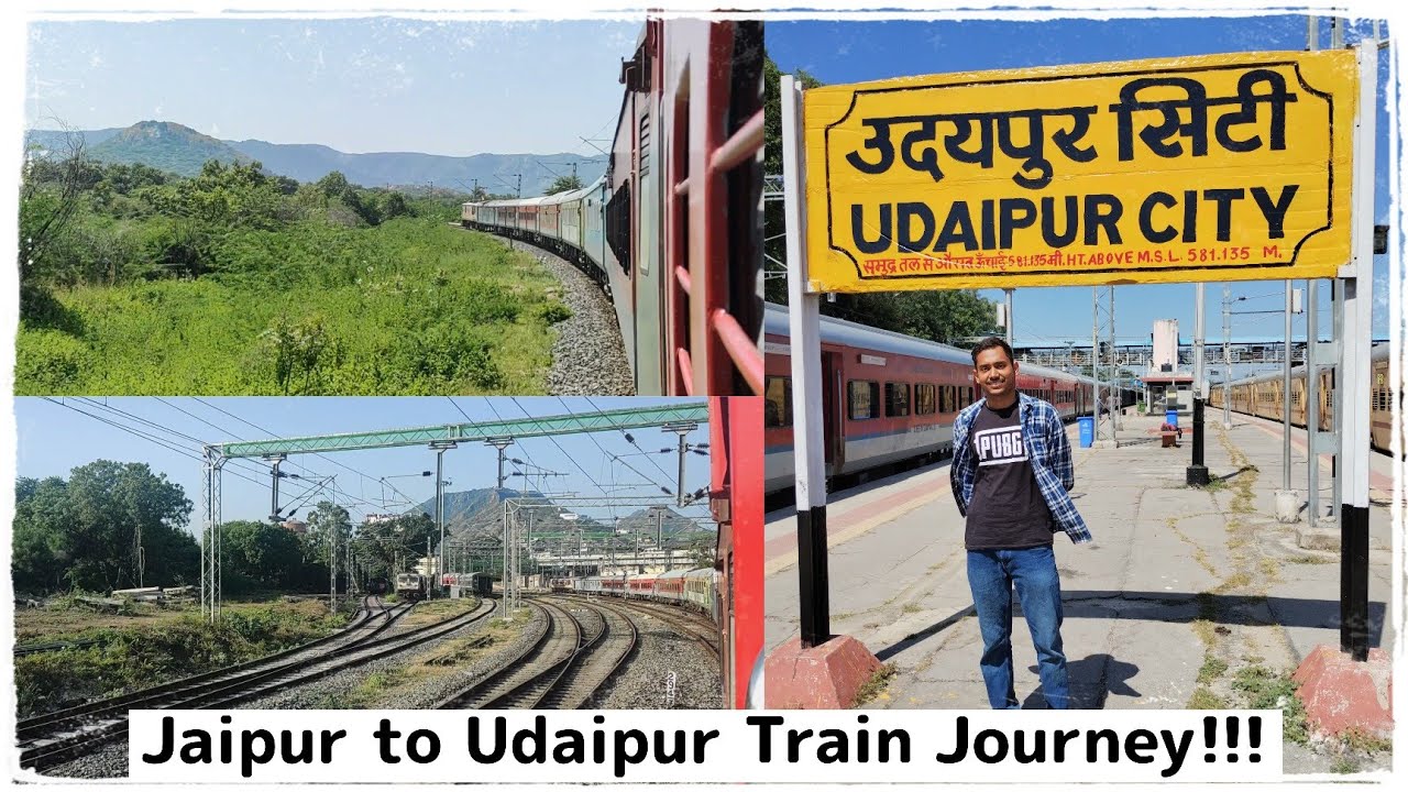 Jaipur to Udaipur Train Journey Vlog in 09721/Jaipur-Udaipur City Special | Vlogging Tales