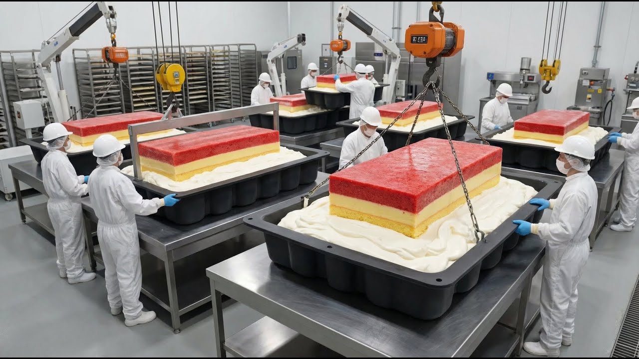 INSANE Pastry Skills: Crafting Elegant Grapefruit & Orange Christmas Cakes | Professional Patisserie