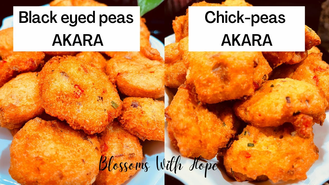 HOW TO MAKE  PERFECT AKARA, KOOSE, ACARAJE | TWO TYPES | made from scratch with step by step Guide