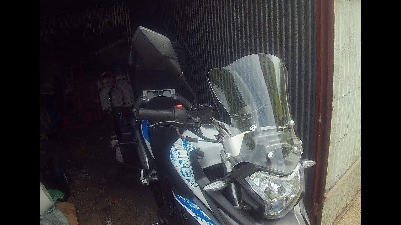 Wymiana szyby w Romet ADV 250 na taką, jaką mają amerykanie w swoich CSC RX3