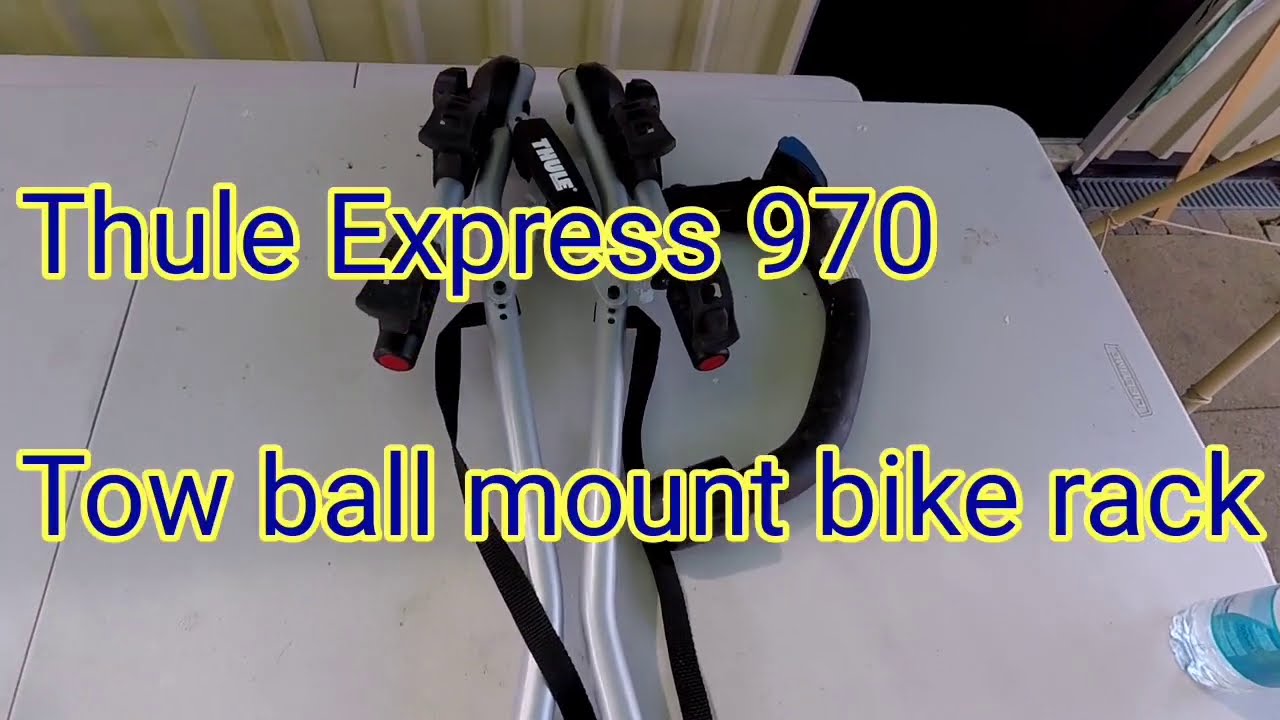 Thule tow bar ball mount bike rack 970 express