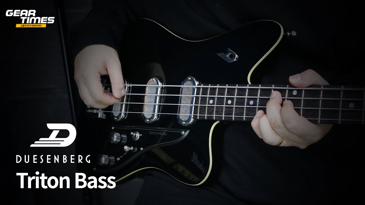 [GearTimes 4226회] Duesenberg 베이스 Triton Bass