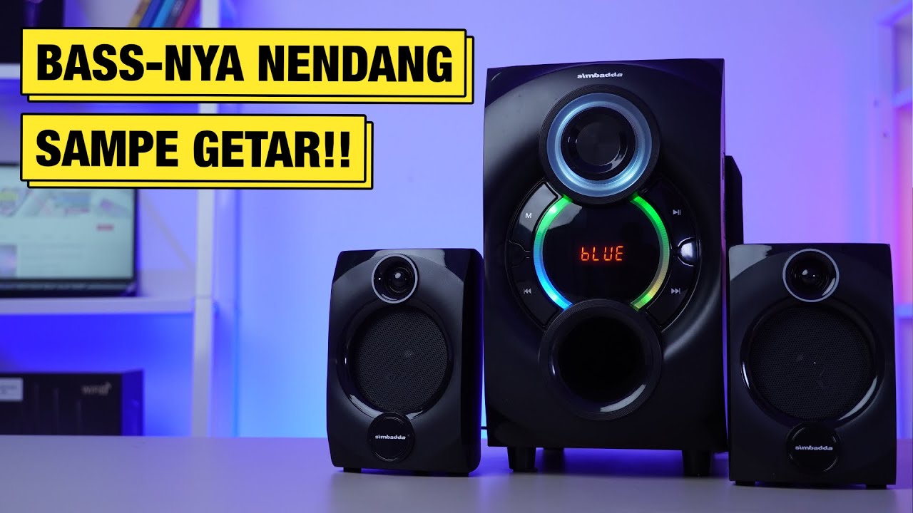 Speaker Bluetooth Terbaik Harga Irit! Review Speaker Simbadda CST 7000 N+