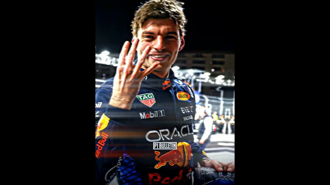 Max Verstappen 4 times World Champion #f1 #f1edit