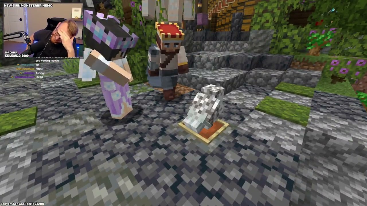 KatherineElizabeth BEATBOXING on empires SMP at fWhip's Base