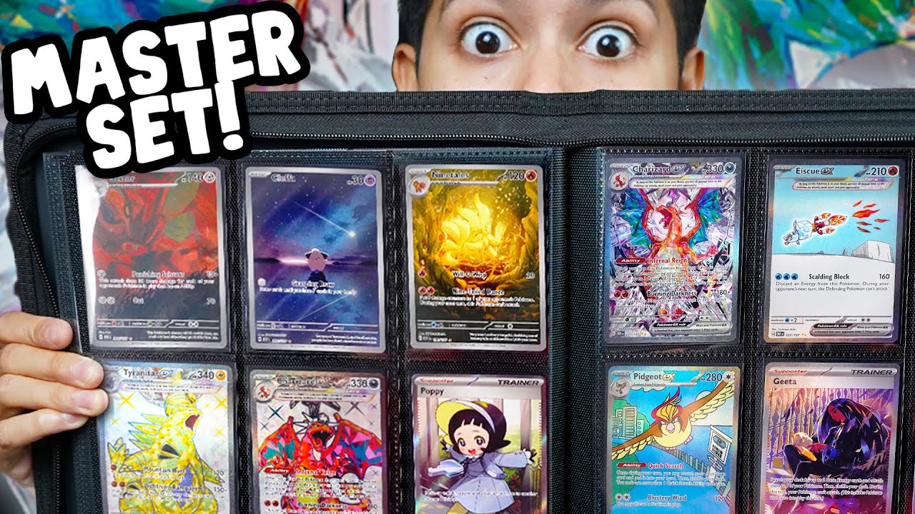 Собираем МАСТЕР-НАБОР Pokémon Obsidian Flames!