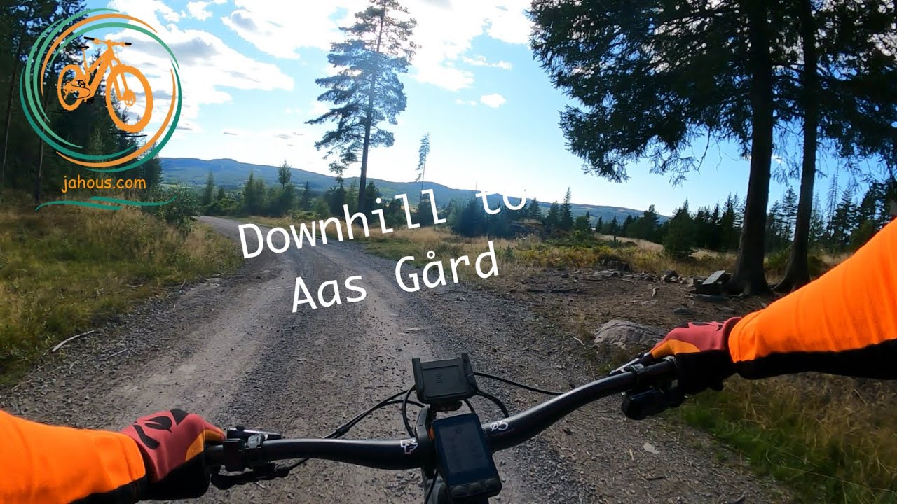 Downhill to Aas Gård #mentalhealth #gopro #mountainroads #dirtroads