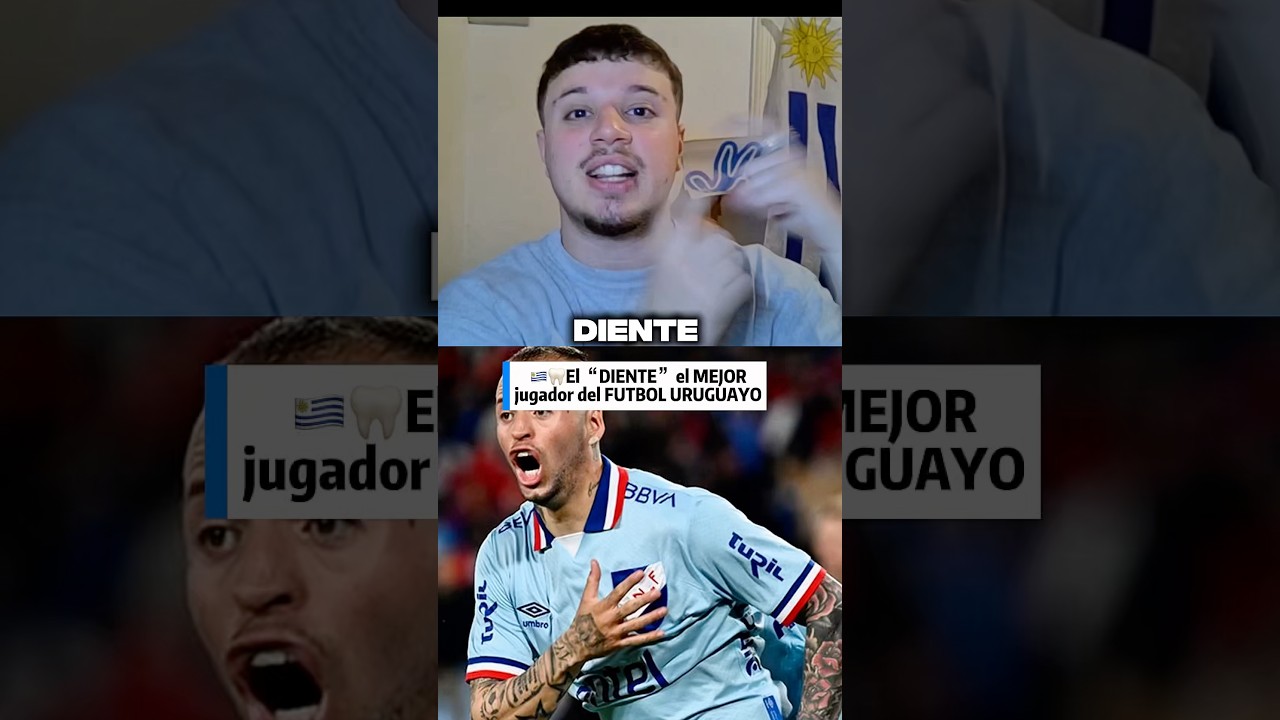 🇺🇾🦷El &ldquo;DIENTE&rdquo; L&Oacute;PEZ el MEJOR JUGADOR del F&Uacute;TBOL URUGUAYO || #Nacional