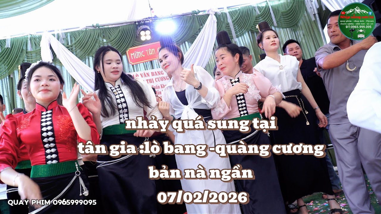 nhảy cực cuốn tại tân gia : lò bang - quàng cương 07/02/2026 bản nà ngần xã mường hung
