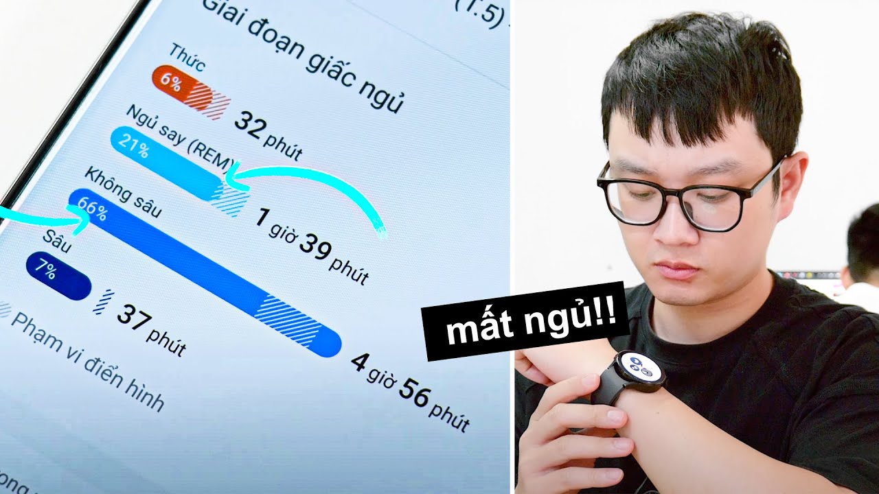 Một tuần mình bị mất ngủ, Galaxy Watch5 có phát hiện ra không?