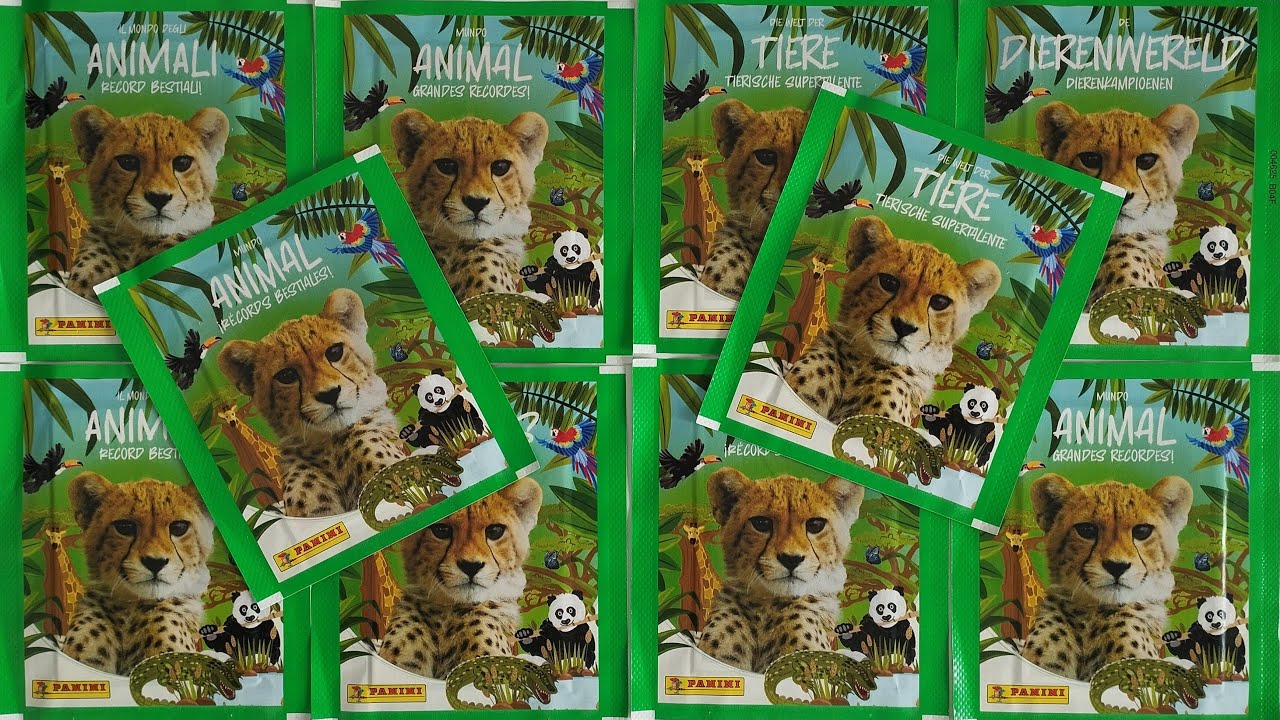 LAS COLECCIONES DEL OCIOSO 387: PANINI MUNDO ANIMAL LOS RECORDS NUEVO ALBUM DE CROMOS REVIEW!!