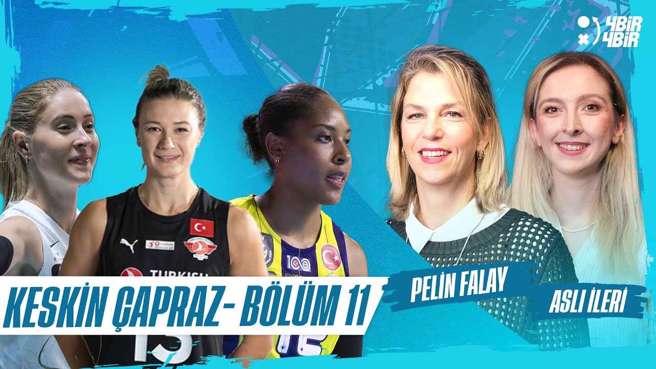 VakıfBank'ın Eczacıbaşı galibiyet, THY'nin Fenerbahçe'ye sürprizi, Yarı Finaller I Keskin Çapraz #11