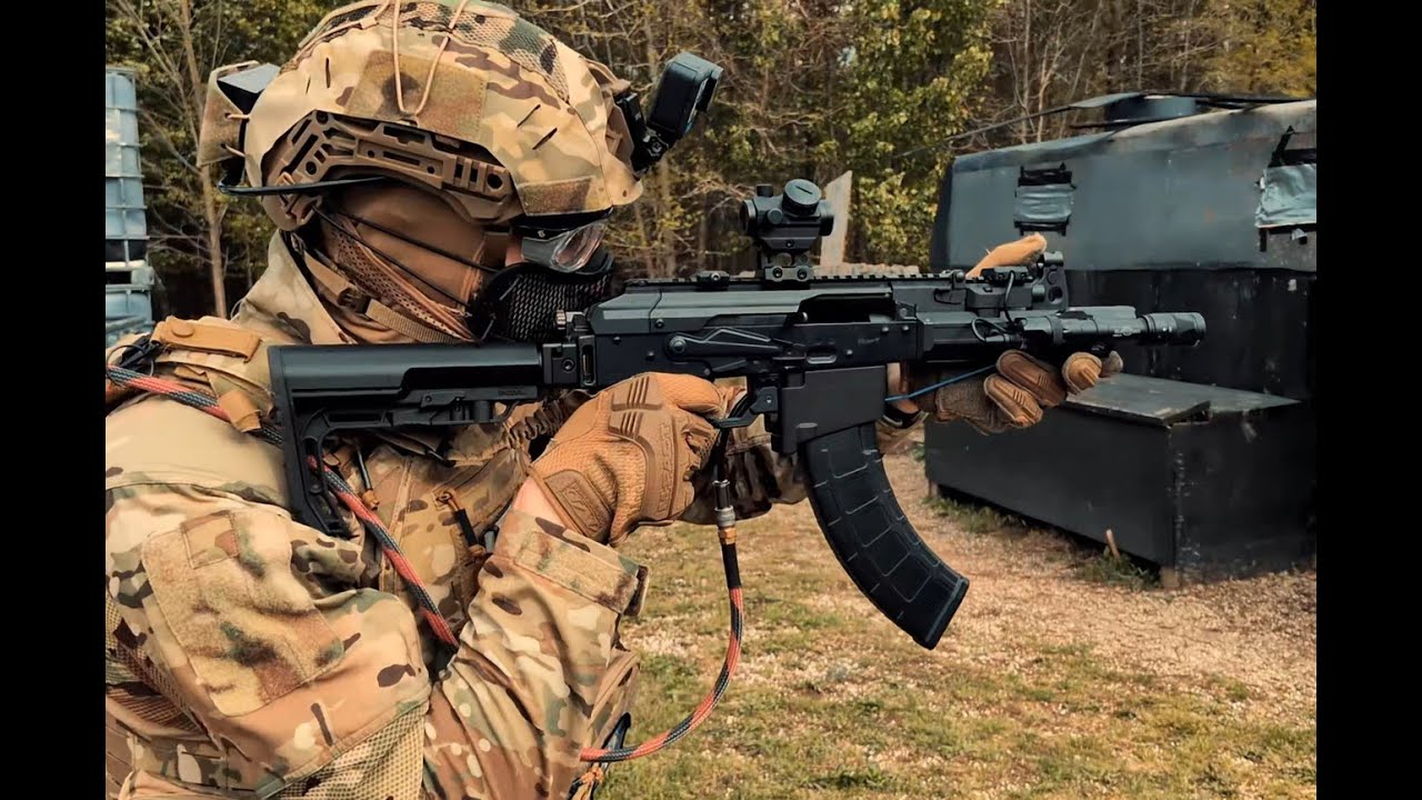 New Build, Who Dis? - TM AKX Airsoft Gameplay