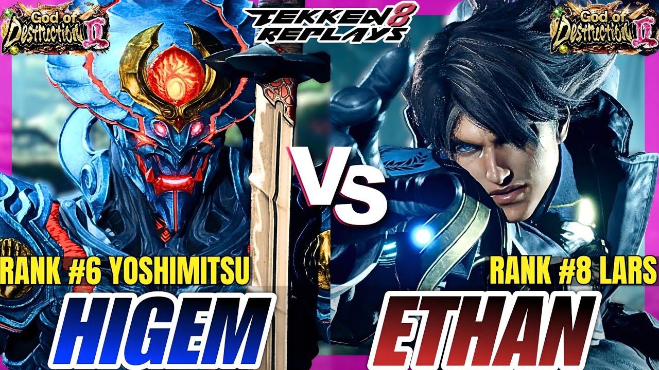 Tekken 8 - Higem (Yoshimitsu) vs EthanXVI (Lars) - Epic Ranked Match