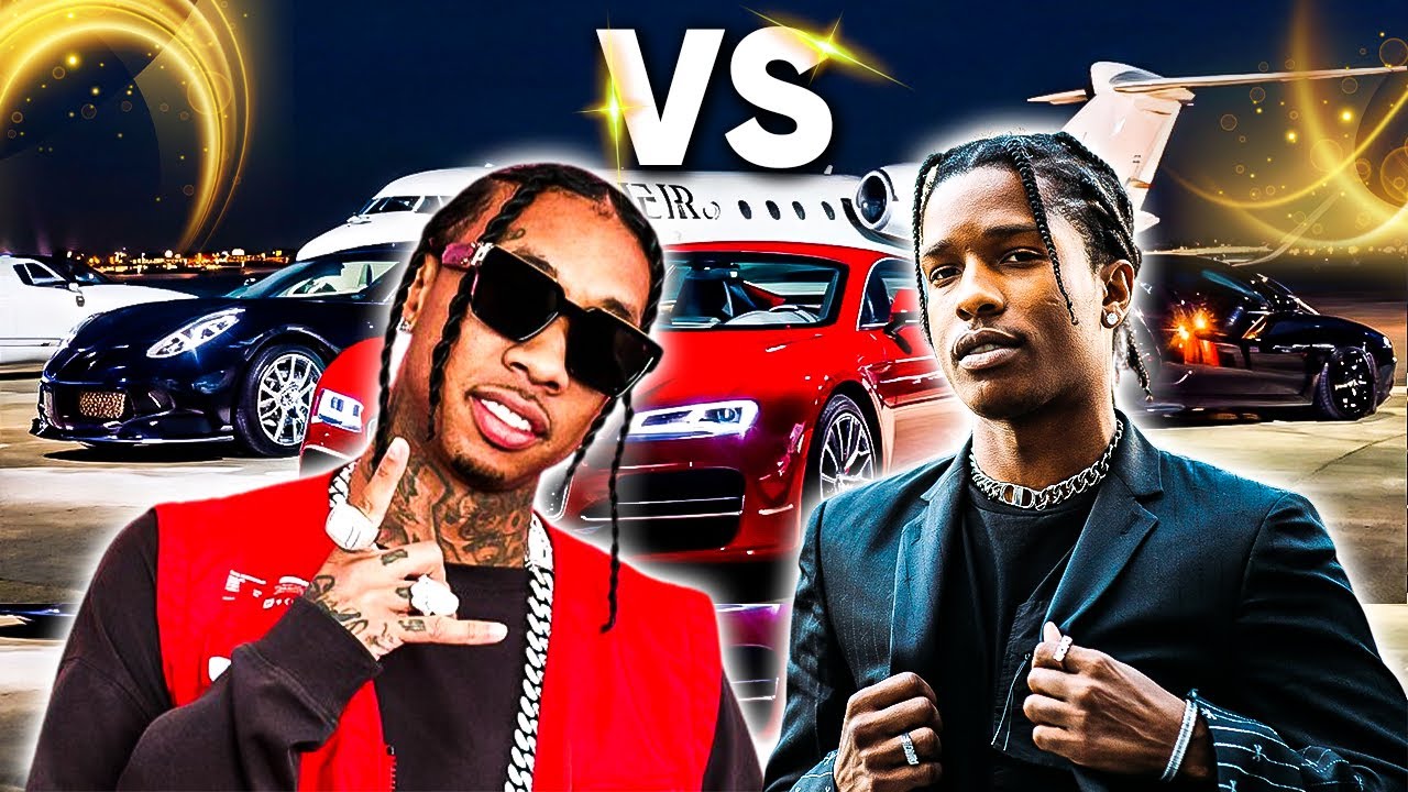 Tyga vs  ASAP Rocky Who's Wealthier