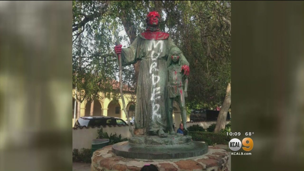 Junipero Serra Statue Vandalized?