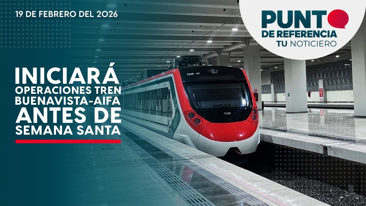 Punto de Referencia: Iniciará operaciones Tren Buenavista-AIFA antes de Semana Santa