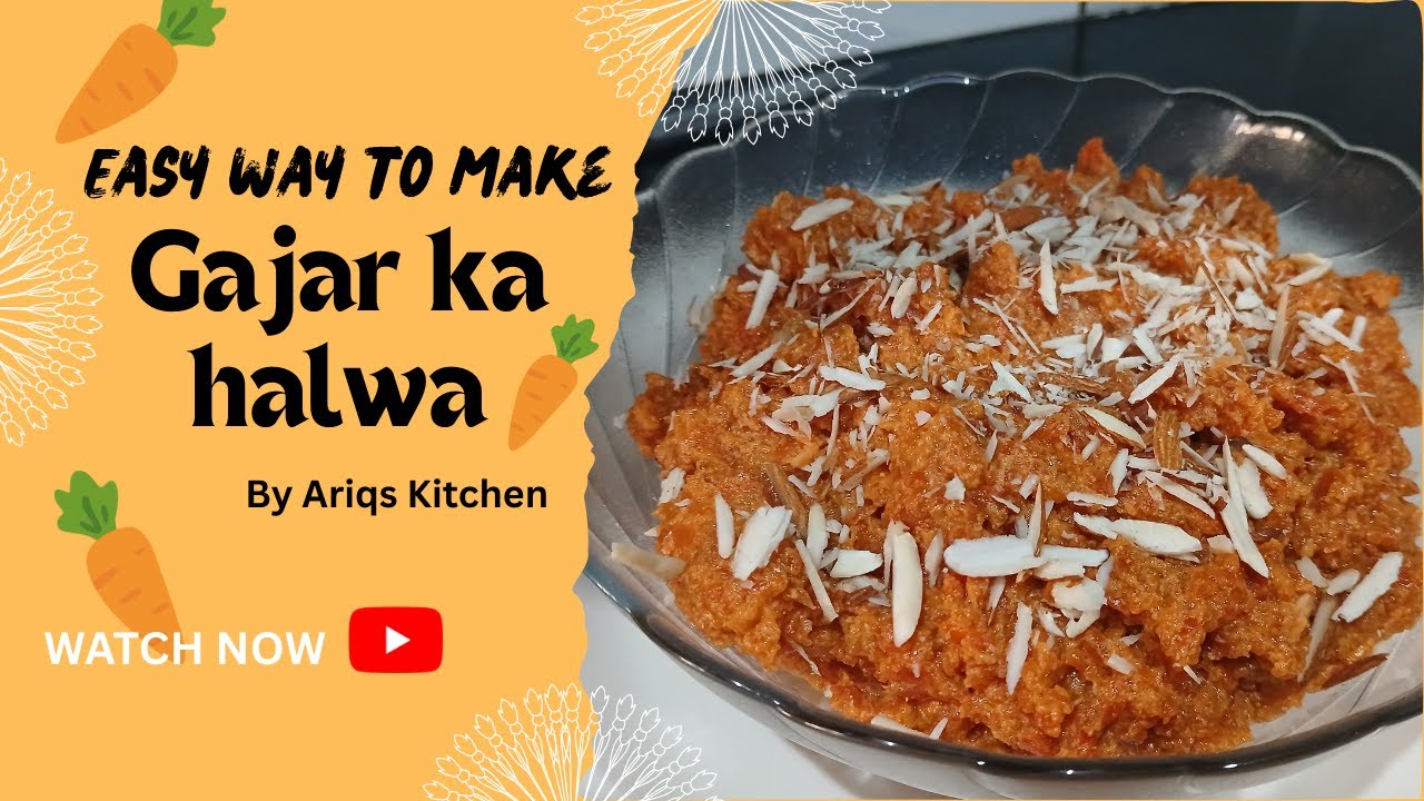 Gajar ka halwa/winter special recipe/Easy way to make
