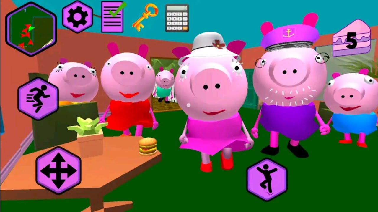 Piggy Neighbor Family Escape Obby House 3D | Level 17 | Gameplay
