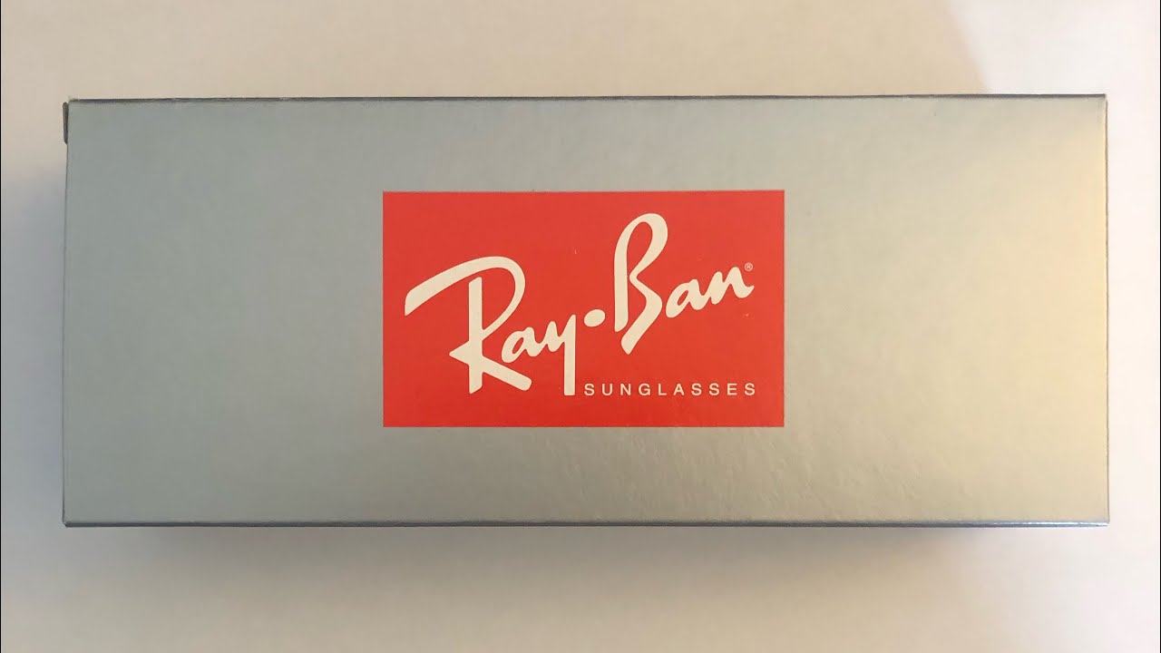 Unboxing my customized Ray Ban glasses