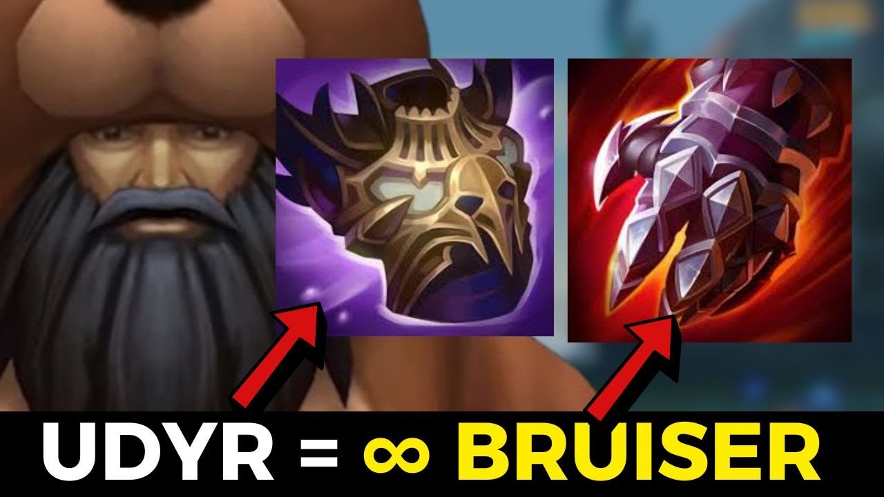 UDYR WOJOWNIK MAX HP/AD, OP BUILD OD WIDZA TOTALNY KOZACZEK !!!