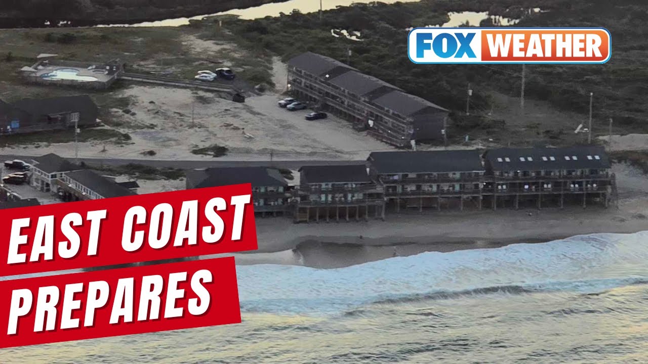 Outer Banks Braces For Dangerous Surf From Hurricane Erin
