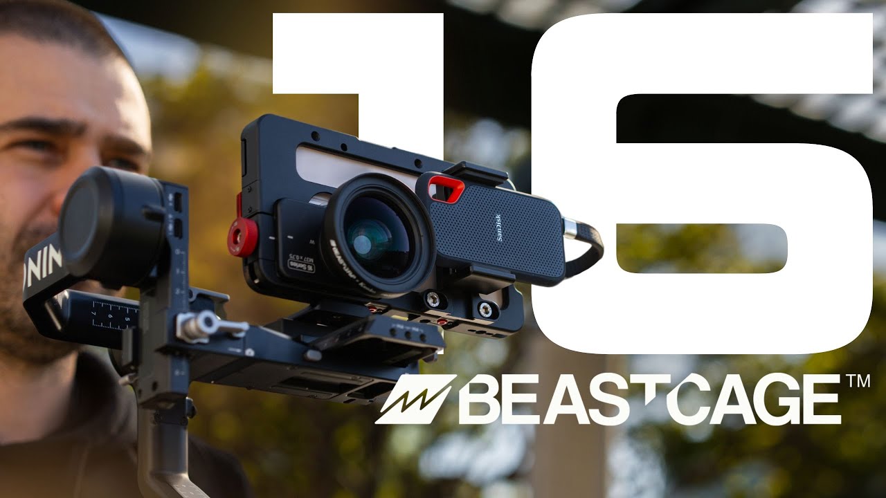 Beastcage for iPhone 16 Pro & 16 Pro Max – Build The Ultimate iPhone Filmmaking Rig 🎥📱