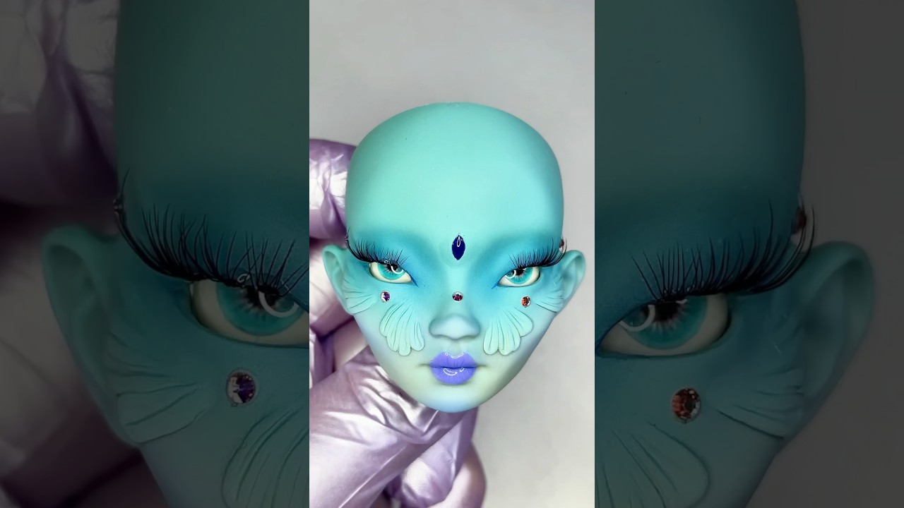 ​@PidginDoll x ​@TinaYuArtist 🩵 Just the beginning, follow us for part 2 & 3  #pidgindoll #tinayu