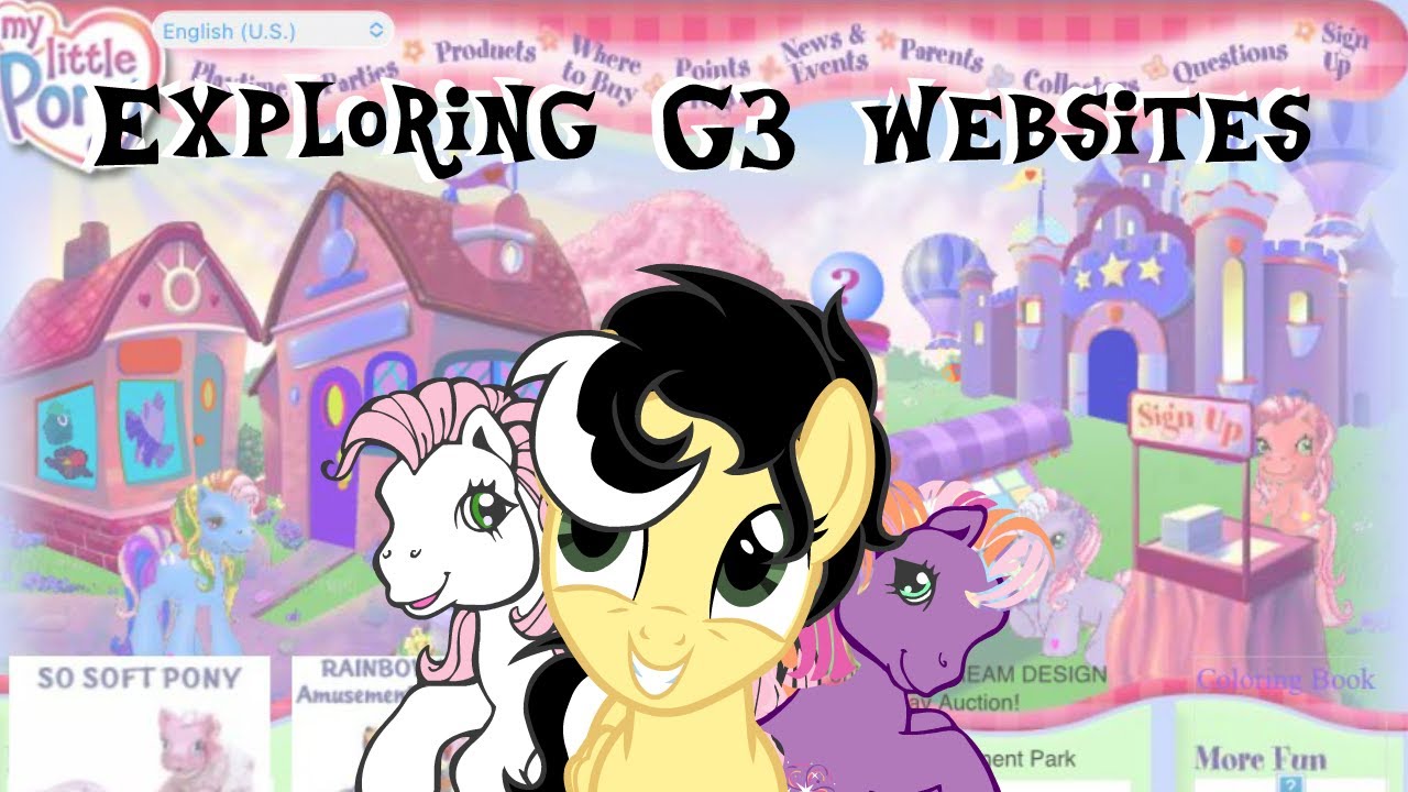 Exploring the History of My Little pony websites: The G3 Years