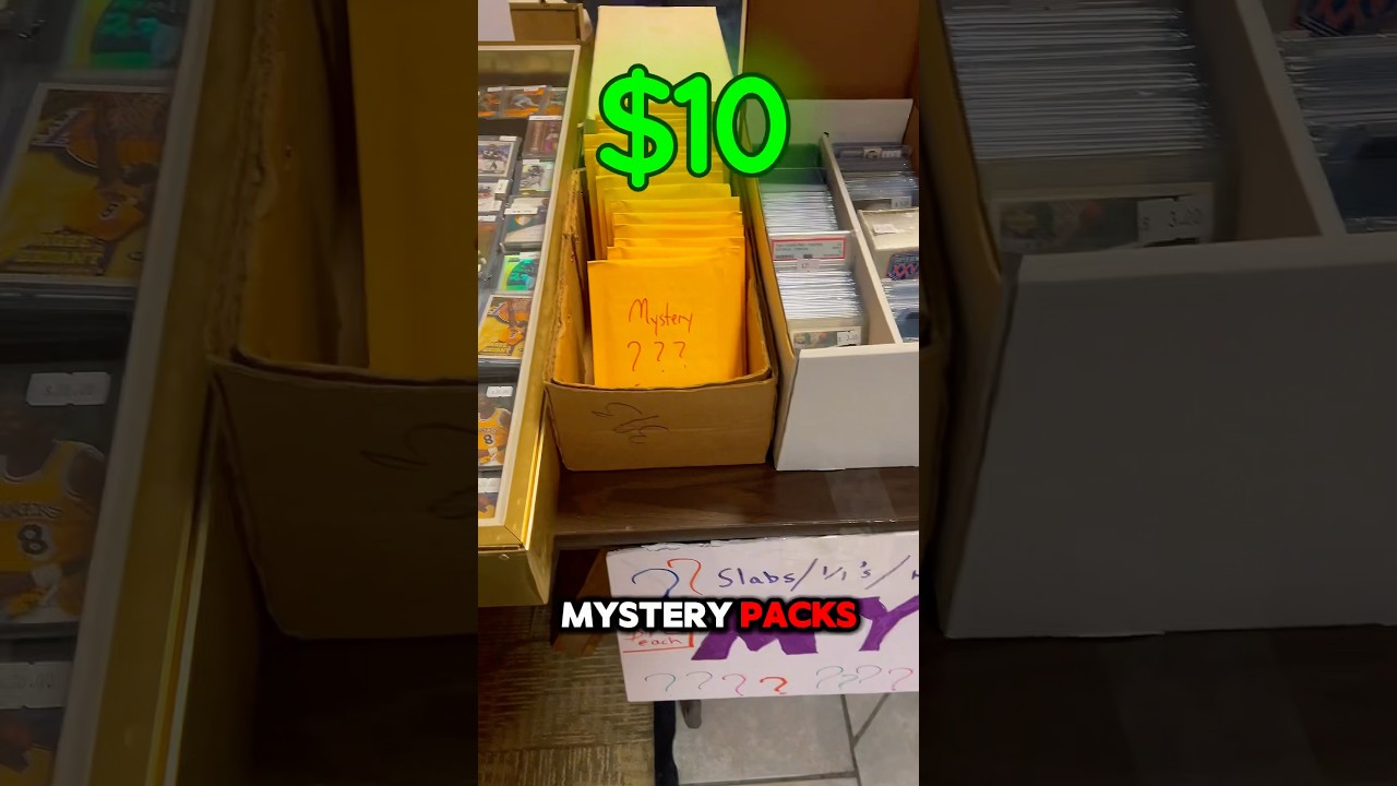 WE PULLED A 1/1!?😱 #sportscards #sportscardsopening #mysterypack