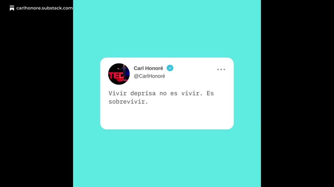 En un mundo adicto a la velocidad, la lentitud es un superpoder.