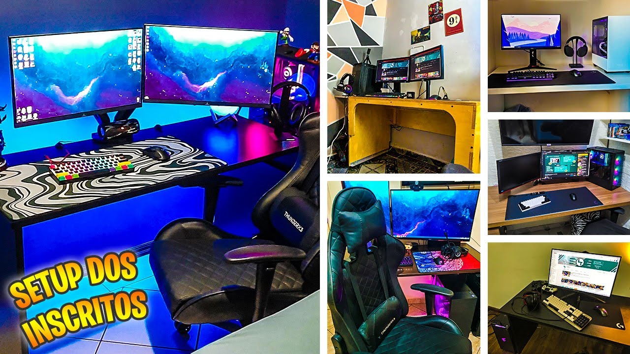 SÓ SETUP BRABO! NÃO TEM O QUE MELHORAR! - Setup dos inscritos