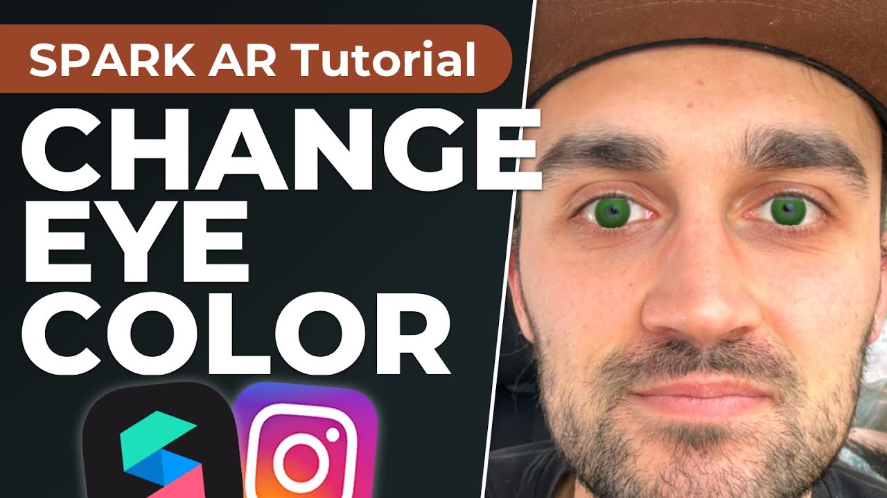 Change Eye Color 👁️ | Spark AR Studio Tutorial - Create your own Instagram Filter