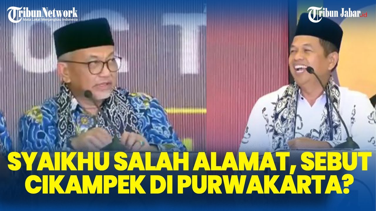 SYAIKHU SENTIL Dedi Mulyadi saat Jadi Bupati Purwakarta Tak Bisa Urus Bau di Cikampek Karawang