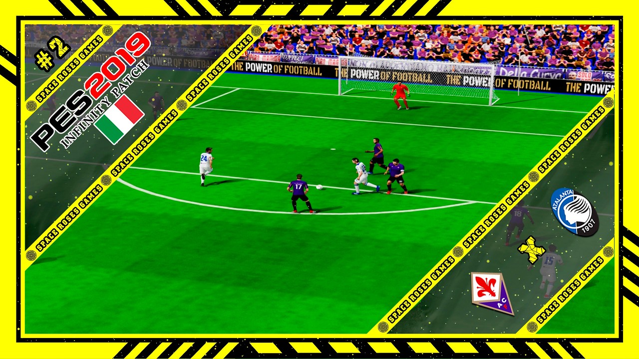 PES 2019: Infinity Patch (PS2) Copa Itália #2 Fiorentina x Atalanta | Rodada 2