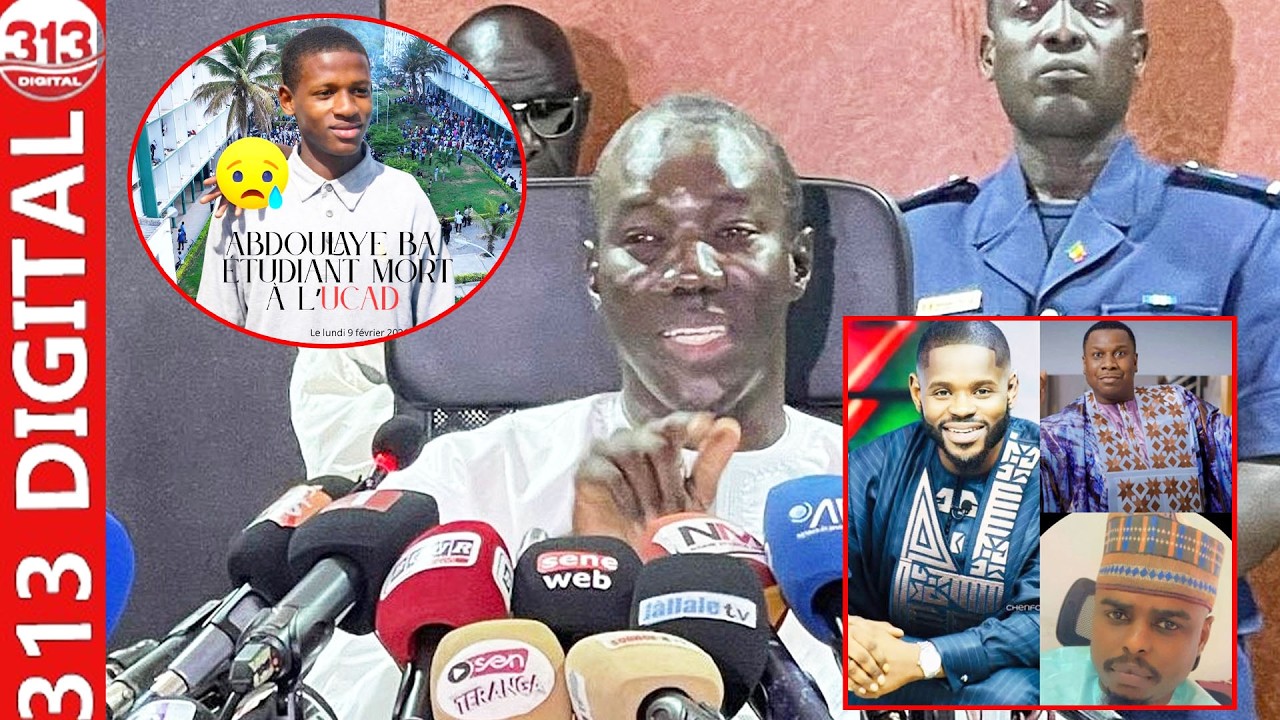 🔴DIRECT- Suivez la conférence de presse du procureur Ibrahima Ndoye