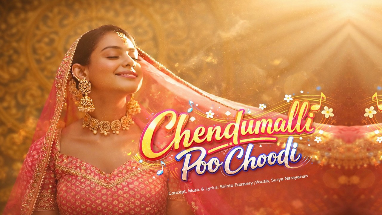 CHENDUMALLI POO CHOODI | A Soulful Love Song | Surya Narayanan | Hits and Hearts l SHINTO EDASSERY