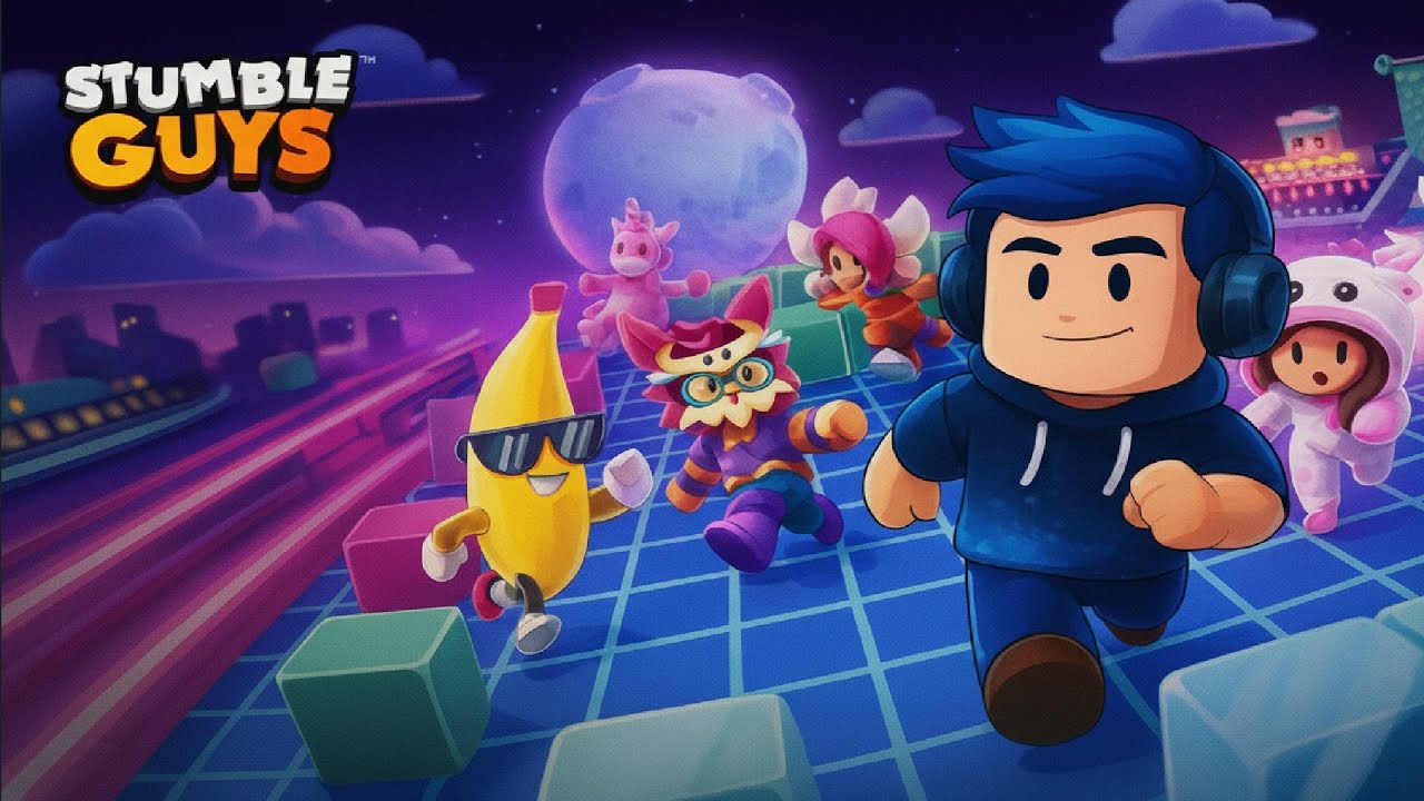 JOGANDO MAIS UMA VEZ STUMBLE GUYS!!!