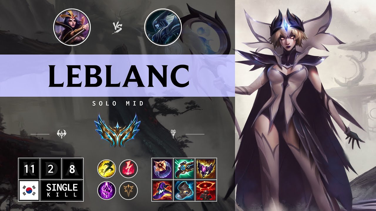 LeBlanc Mid vs Lissandra - KR Challenger Patch 14.13