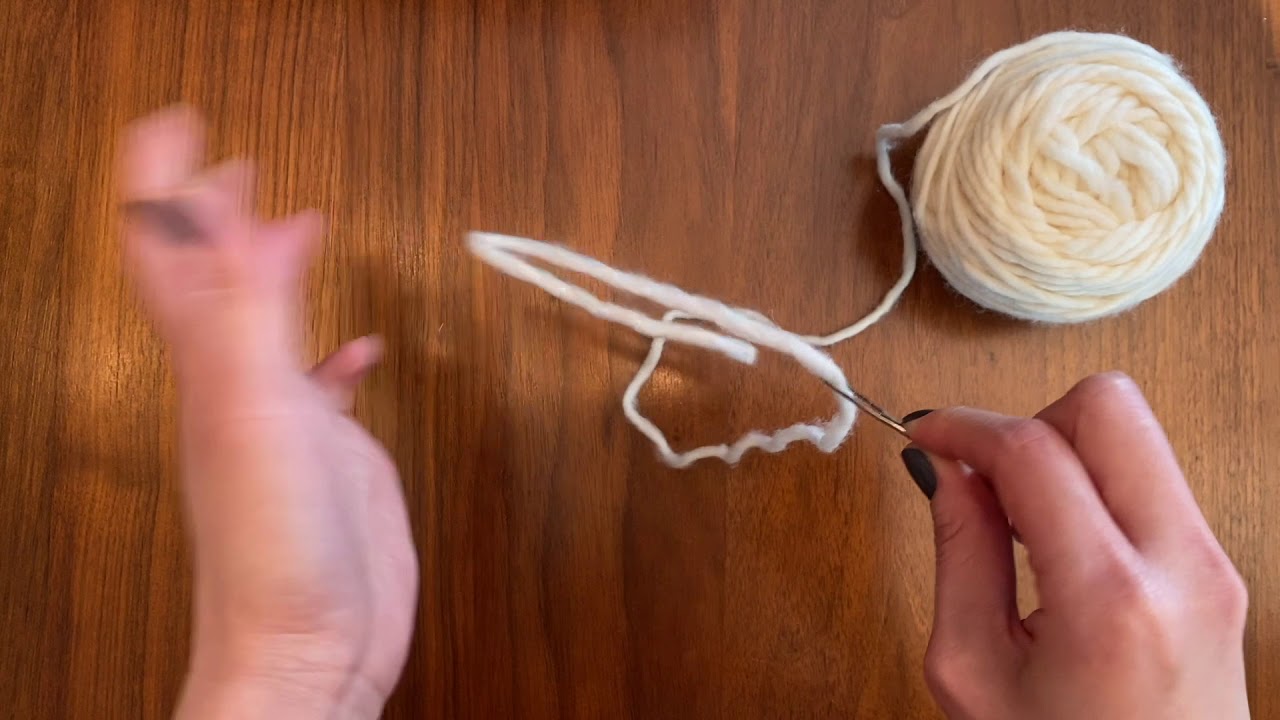 Thread a tapestry needle