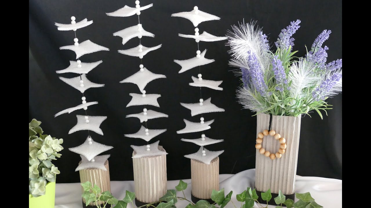 DIY pfiffige Wohndeko aus einem besonderen Material und Wellpappe&ndash;einfach&ndash;DIY smart home decoration